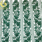 Màu xanh lá cây ngọc lục bảo tùy chỉnh thêu ren vải trang trí chuỗi cườm